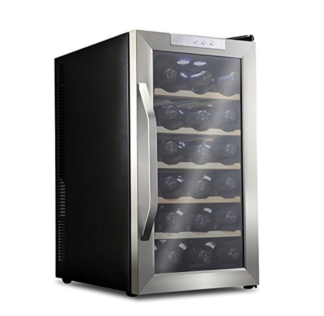 18-Bottle-Thermoelectric-Stainless-Steel-Wine-Cooler