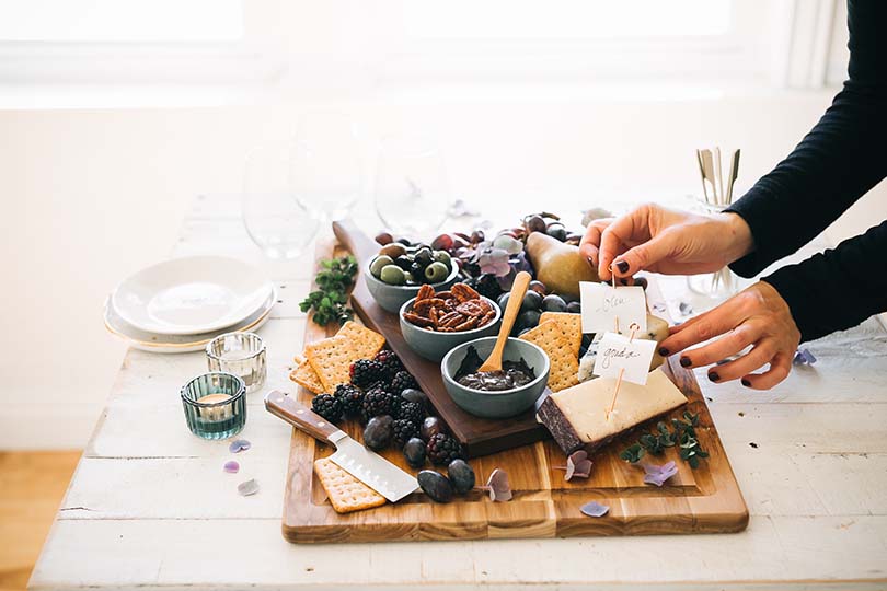 Make Your Last Minute Parties Even Better With a Gorgeous Cheeseboard for Less Than $20