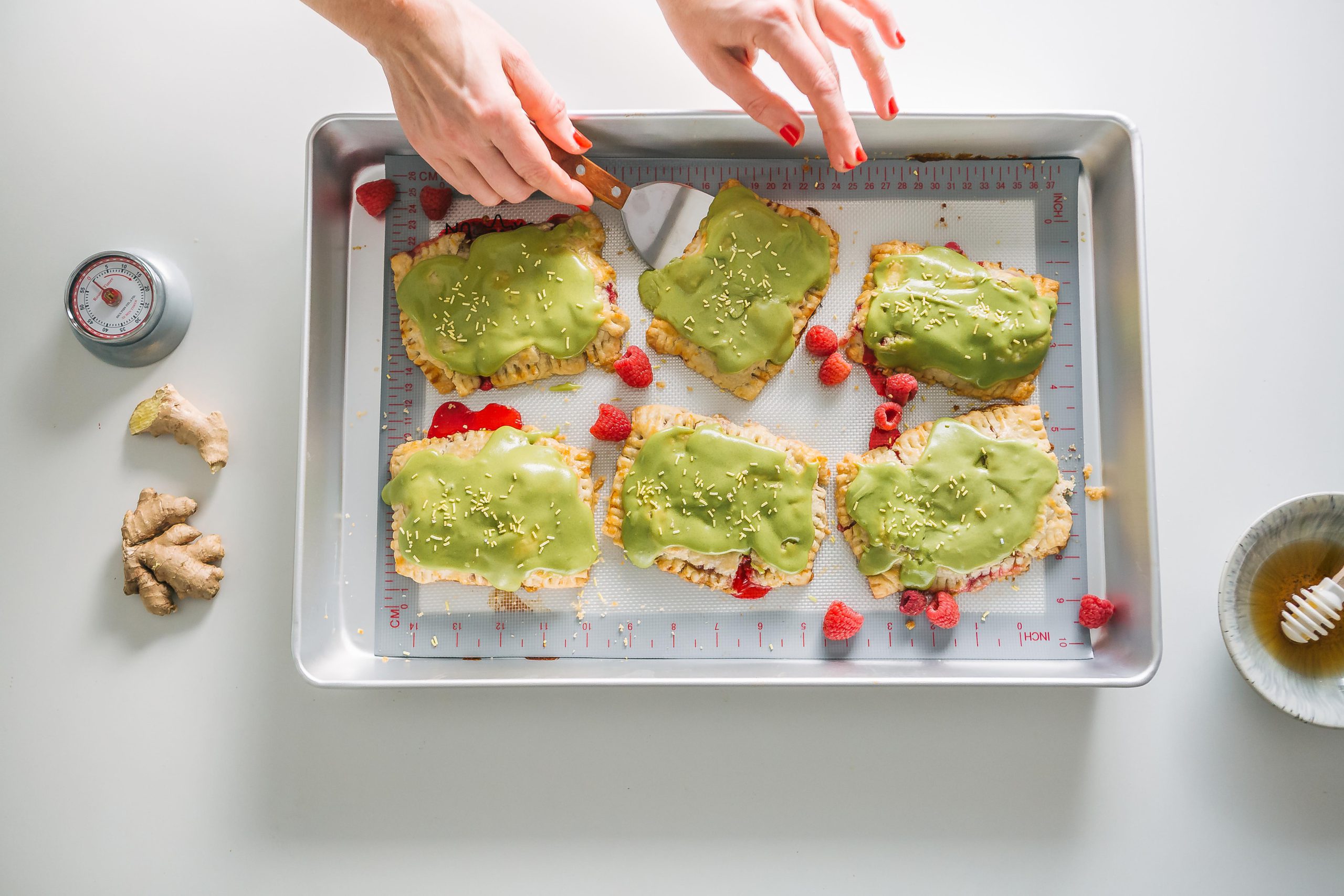 These Matcha Raspberry Ginger Pop Tarts Are the Homemade Upgrade You Need