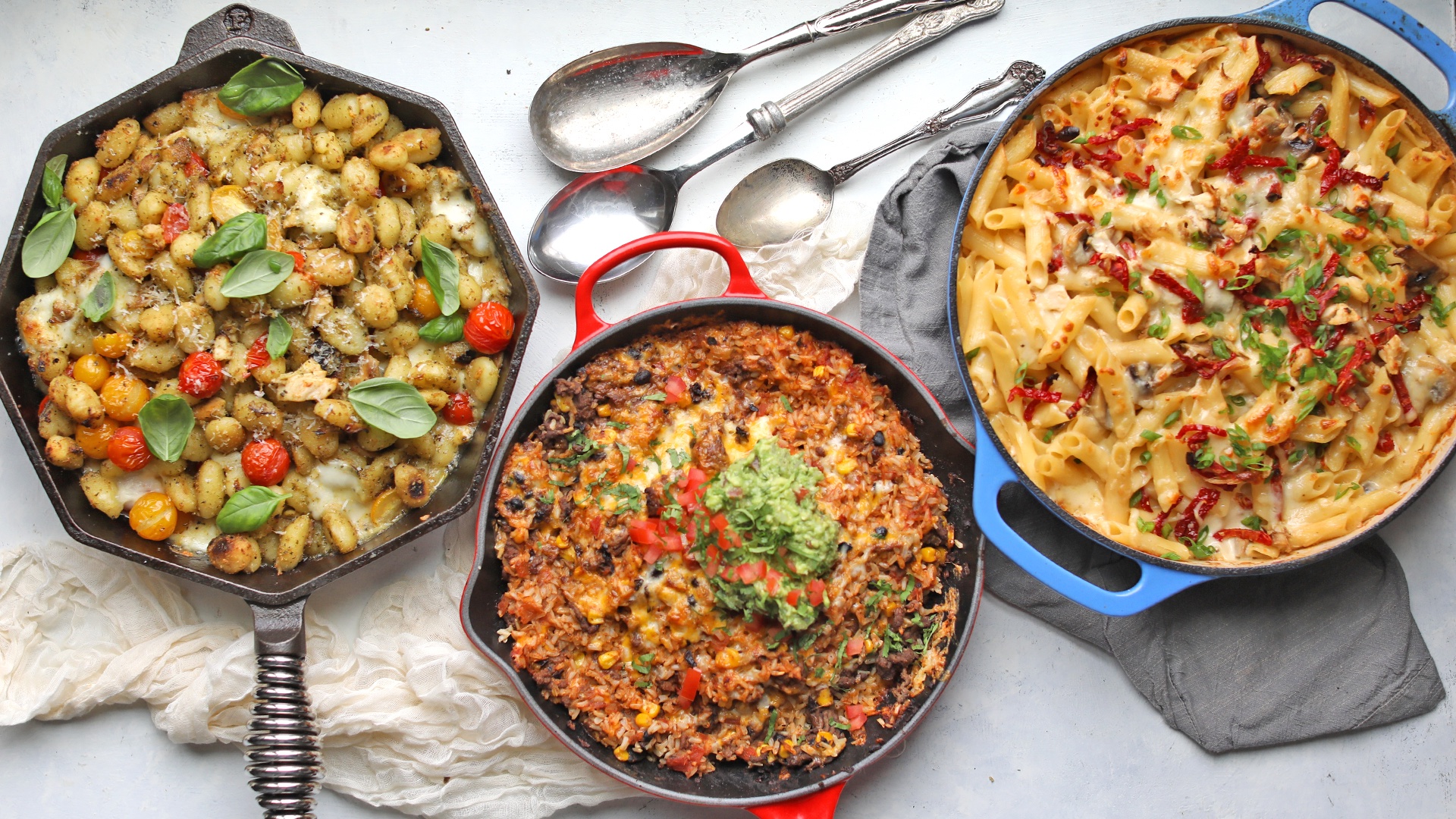 Three Easy One Pan Dinner Recipes for Busy Nights, Billy Parisi