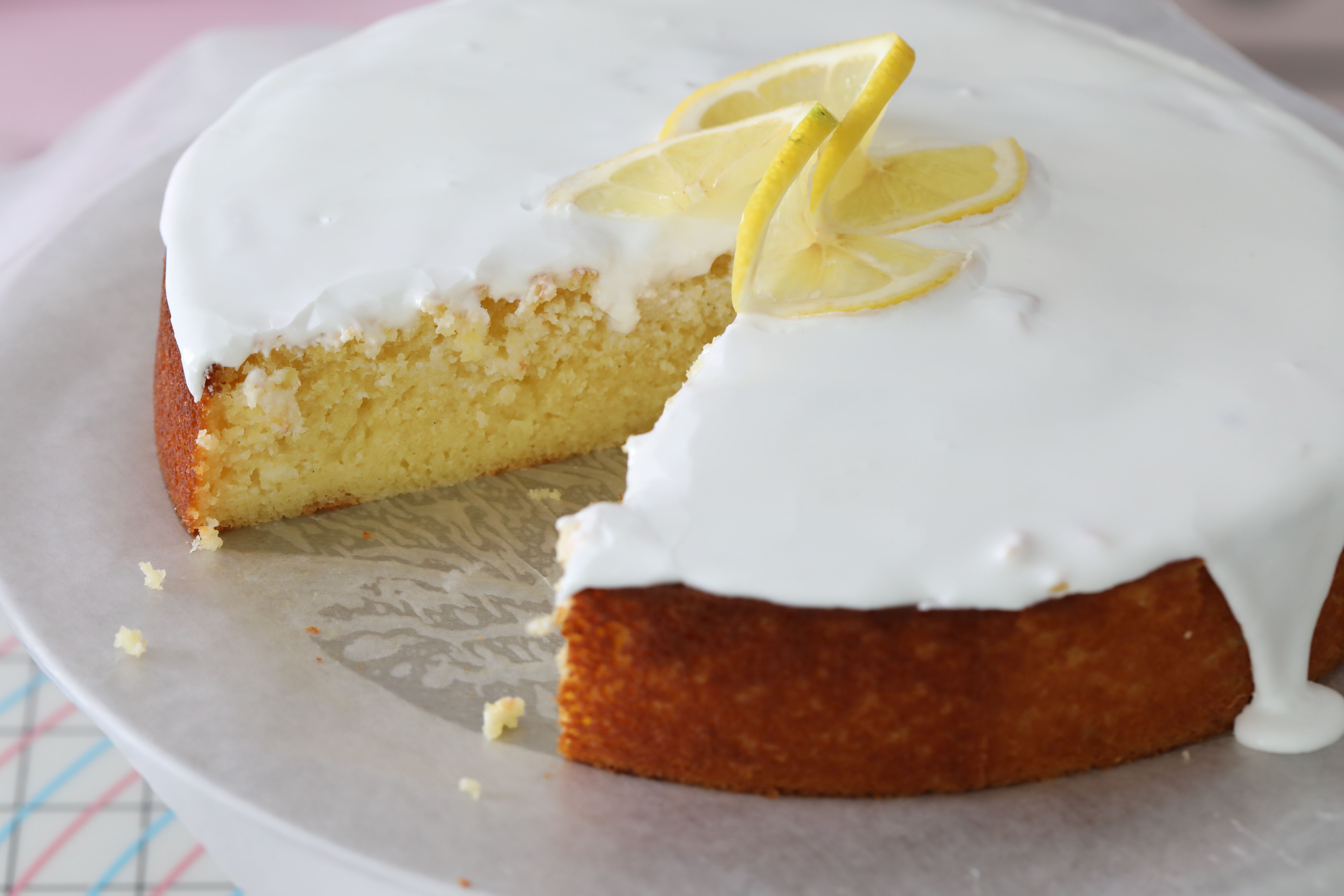 Summertime Lemon Ricotta Pound Cake