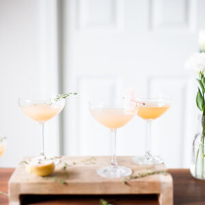 Strawberry Rhubarb Pitcher Cocktail Recipe, Colleen Jeffers