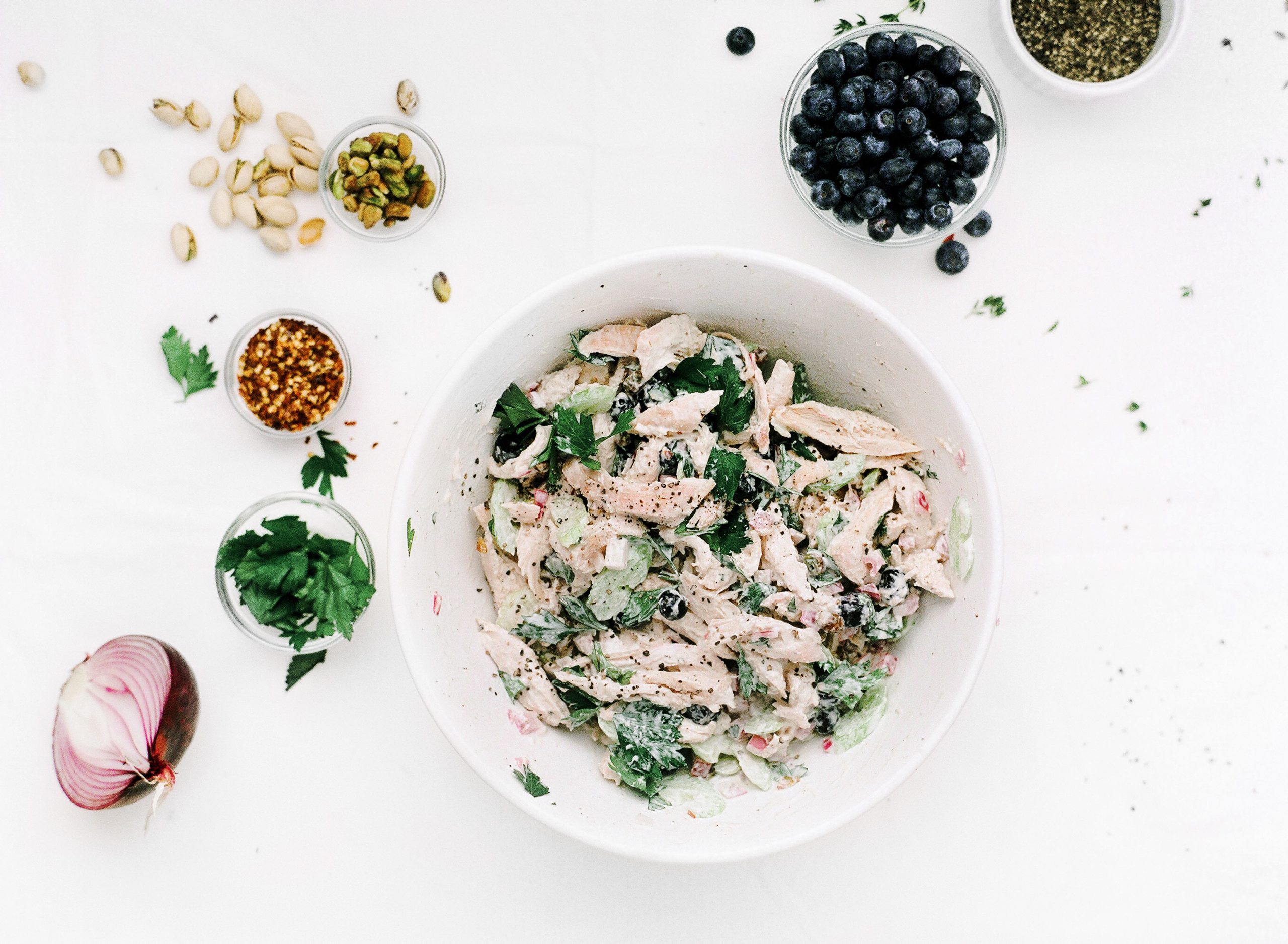 Blueberry Chicken Salad