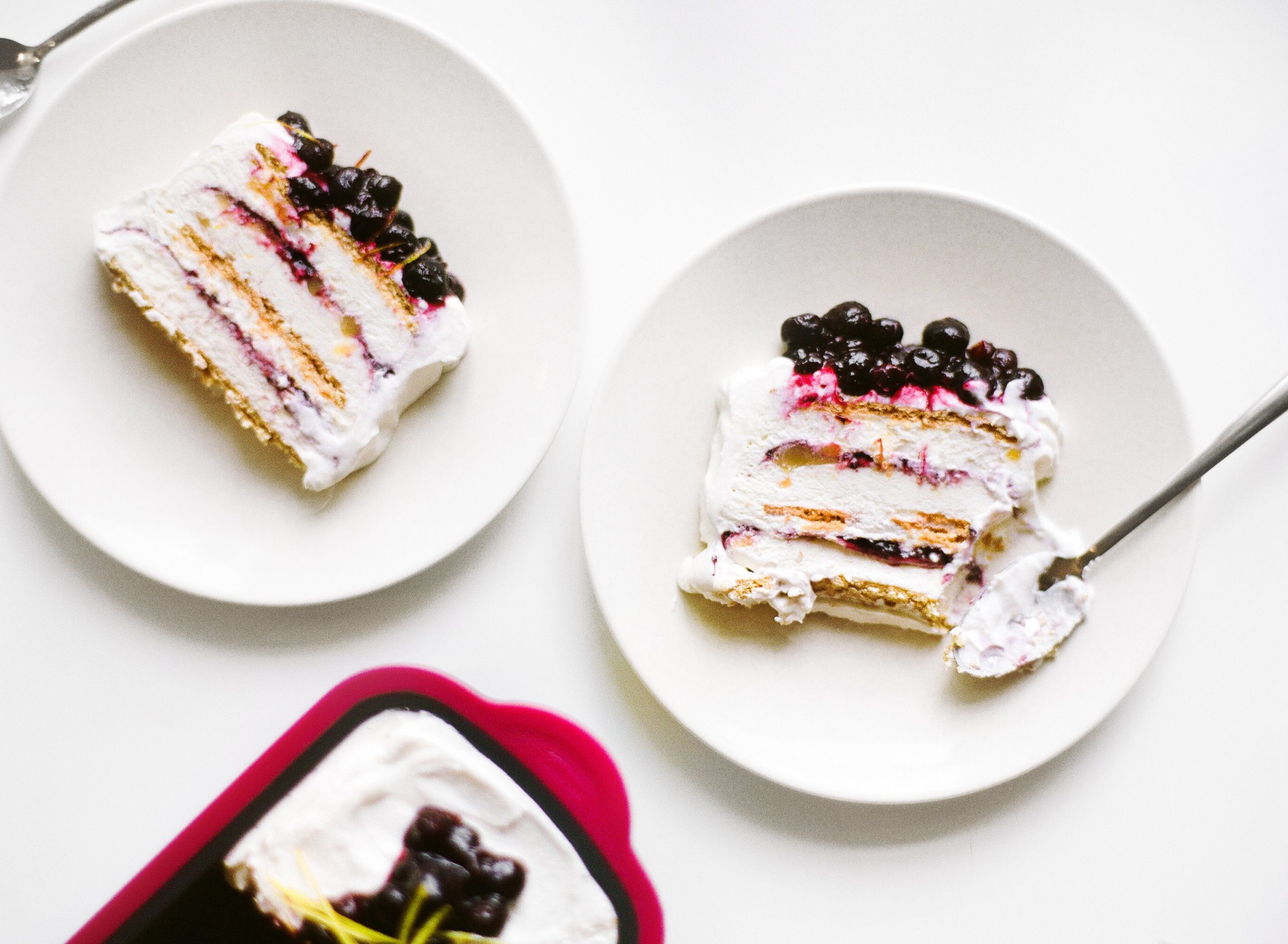 Blueberry Icebox Cake