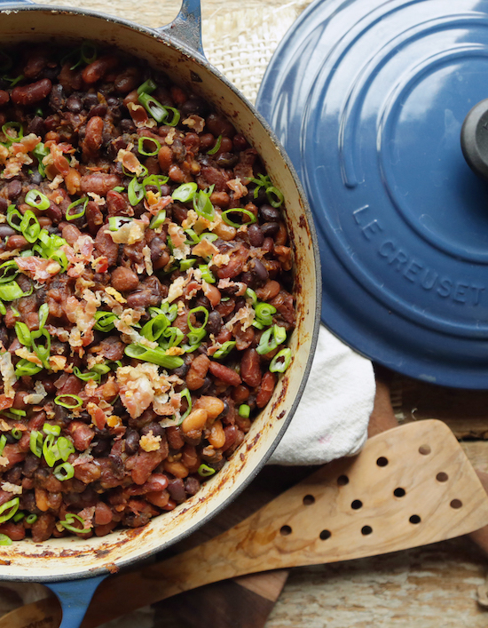 Baked Beans with Pancetta & Molasses
