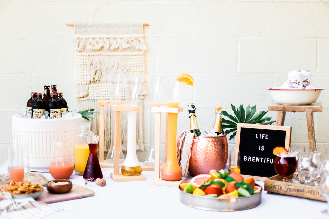 A DIY Summer Shandy Bar to Beat the Heat