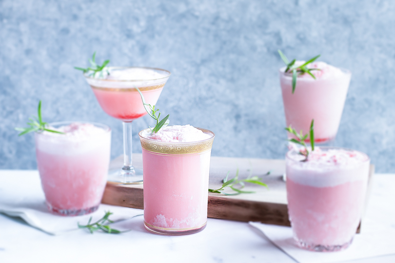 4 Ingredient Boozy Watermelon Floats