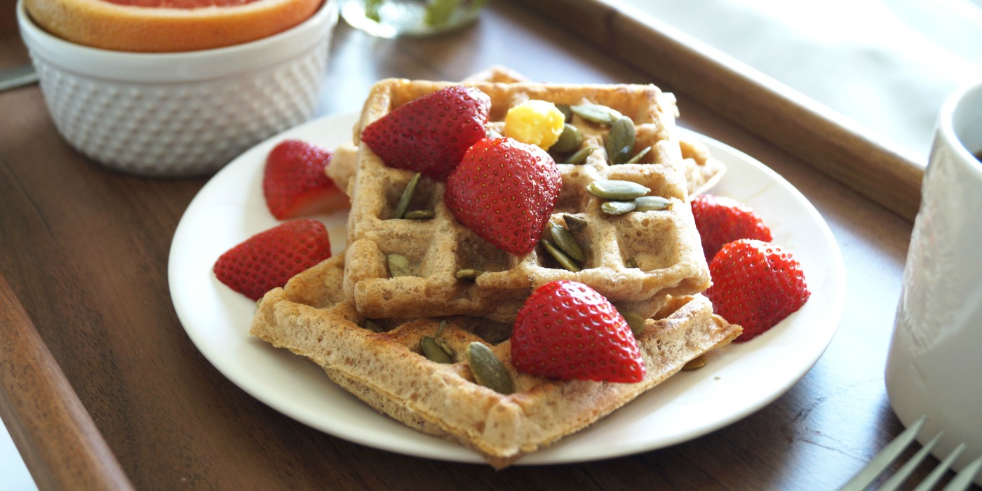 Heart Healthy Gourmet Waffles