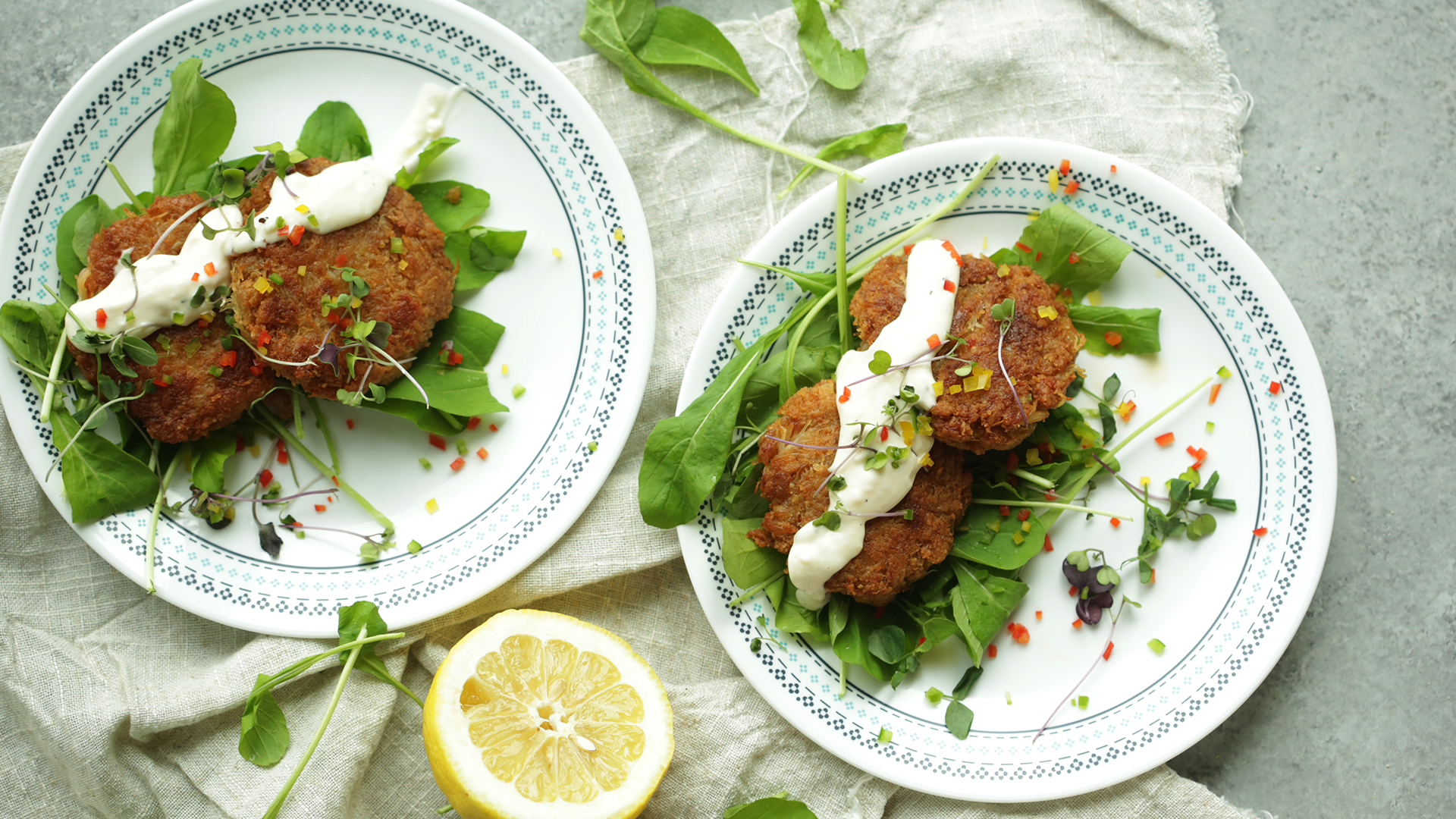 Crab Cakes with Lemon-Garlic Aioli