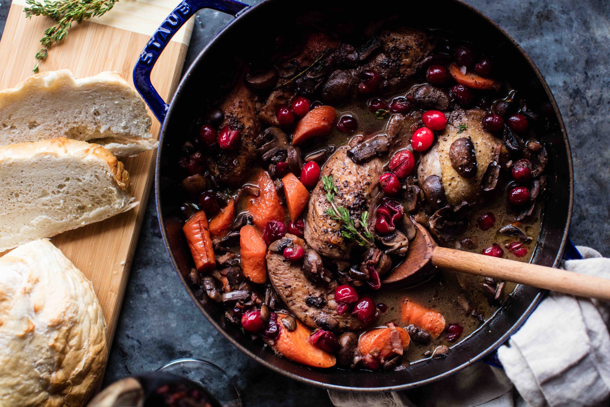 Cranberry Chicken Burgundy Recipe