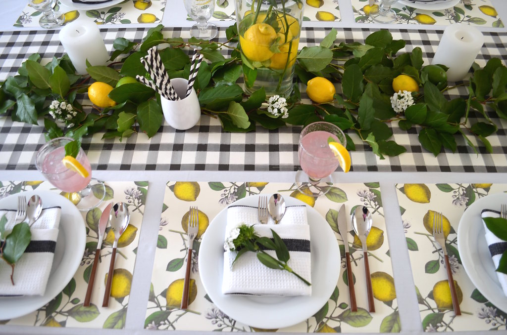 Set a Lemon-Infused Tablescape for Spring