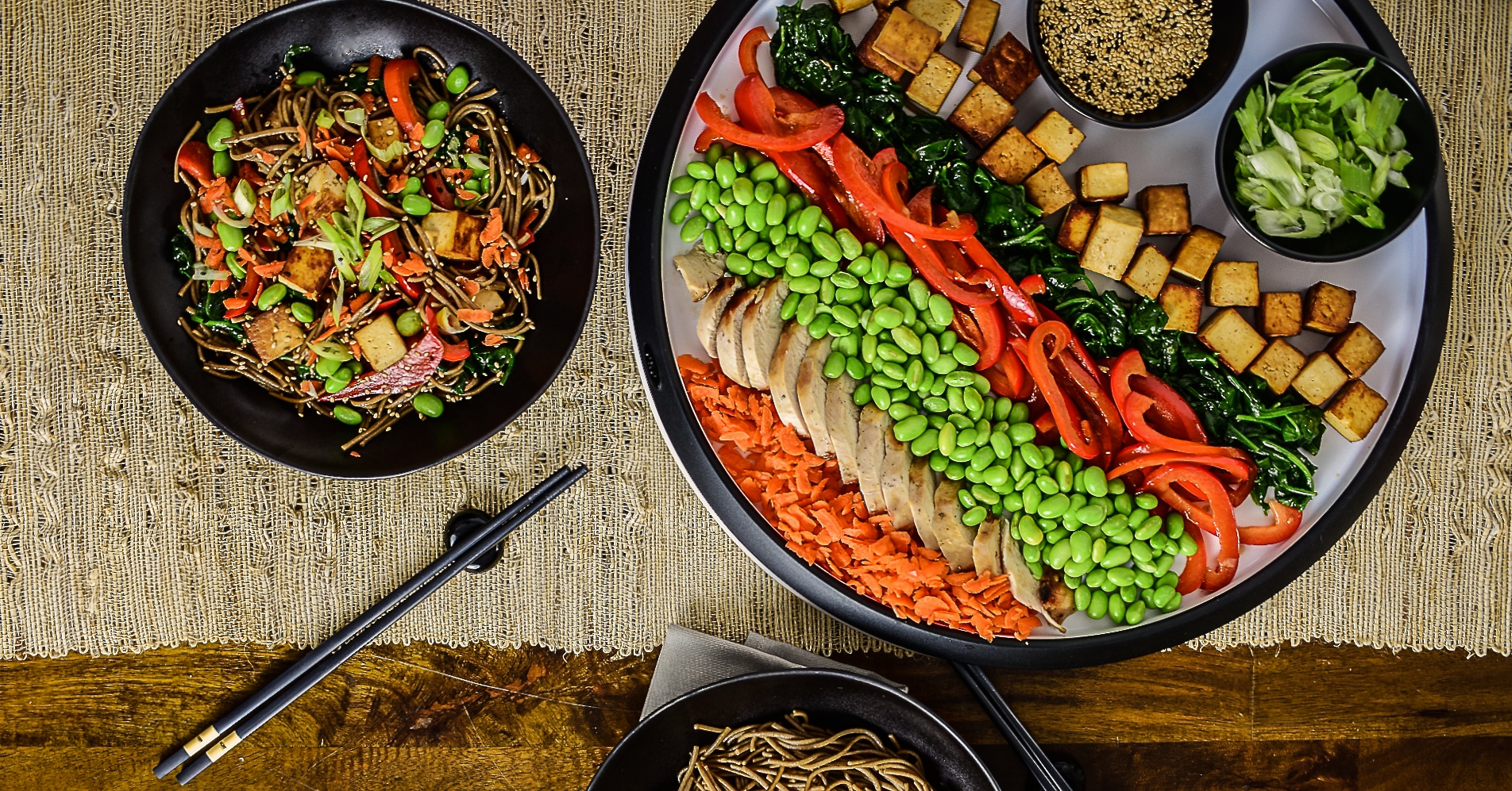 Build-Your-Own Teriyaki Noodle Bowls: Deconstructing Dinner to Please Picky Palates