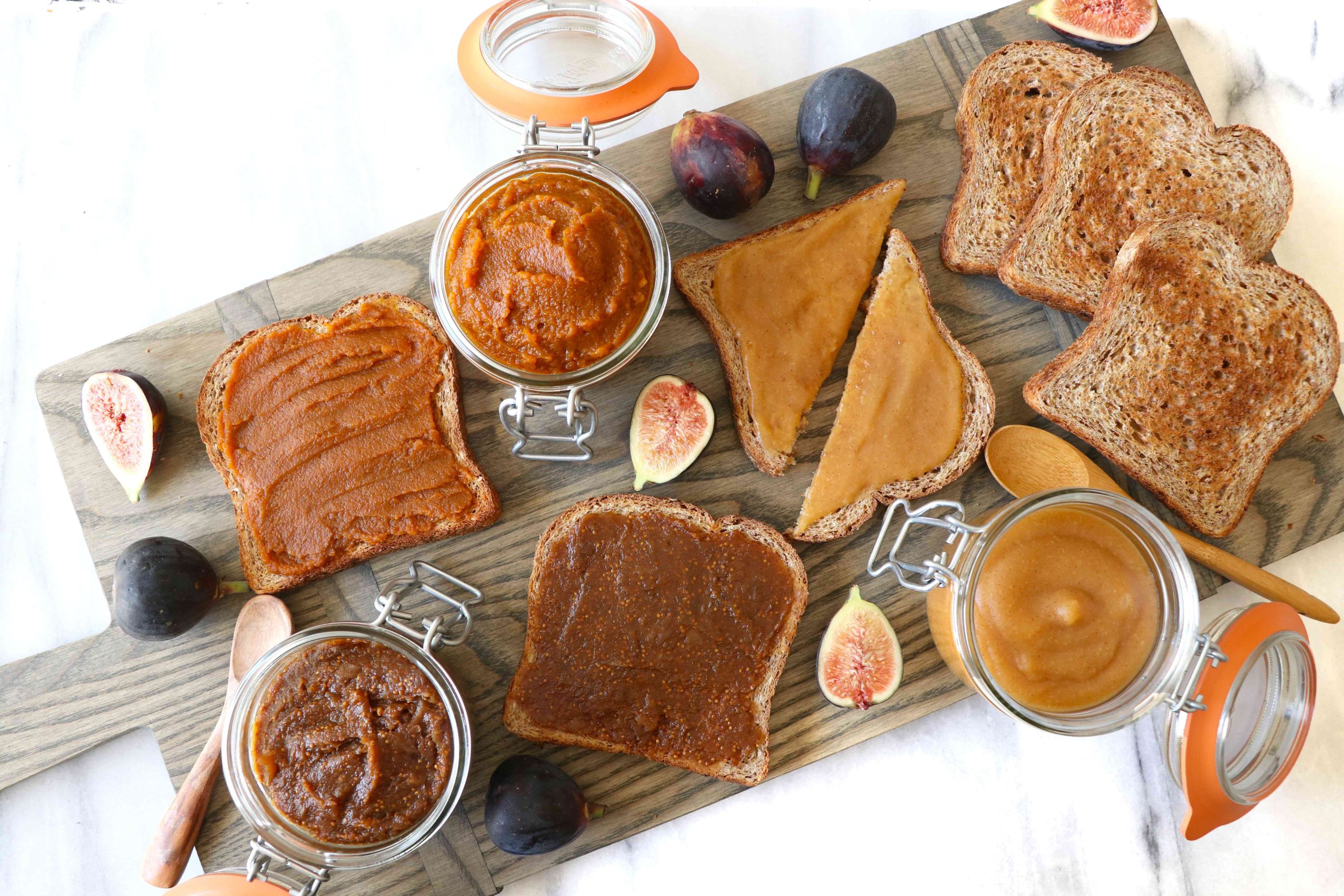 The Fall Spreads You Need to Try: Healthy Pumpkin Butter, Apple Butter & Fig Butter
