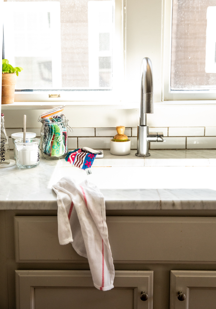 Kitchen Sink Essentials - Cleaning Supplies & Organizing Products