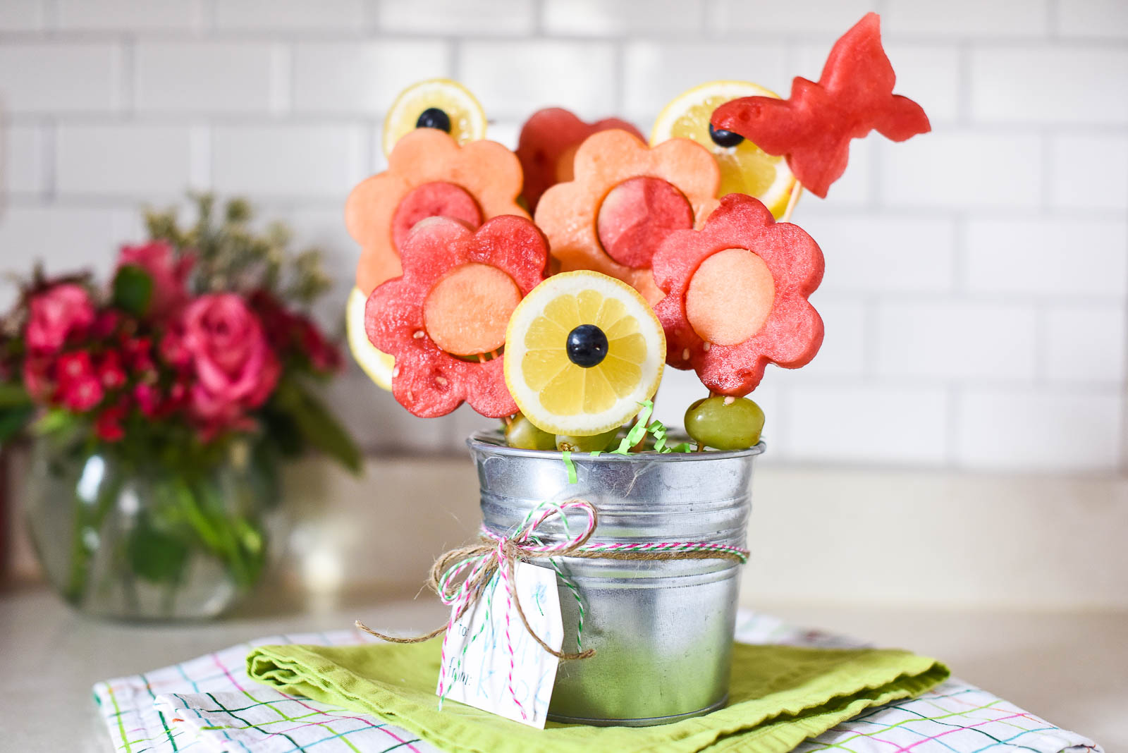 Easy Mother’s Day Fruit Bouquets