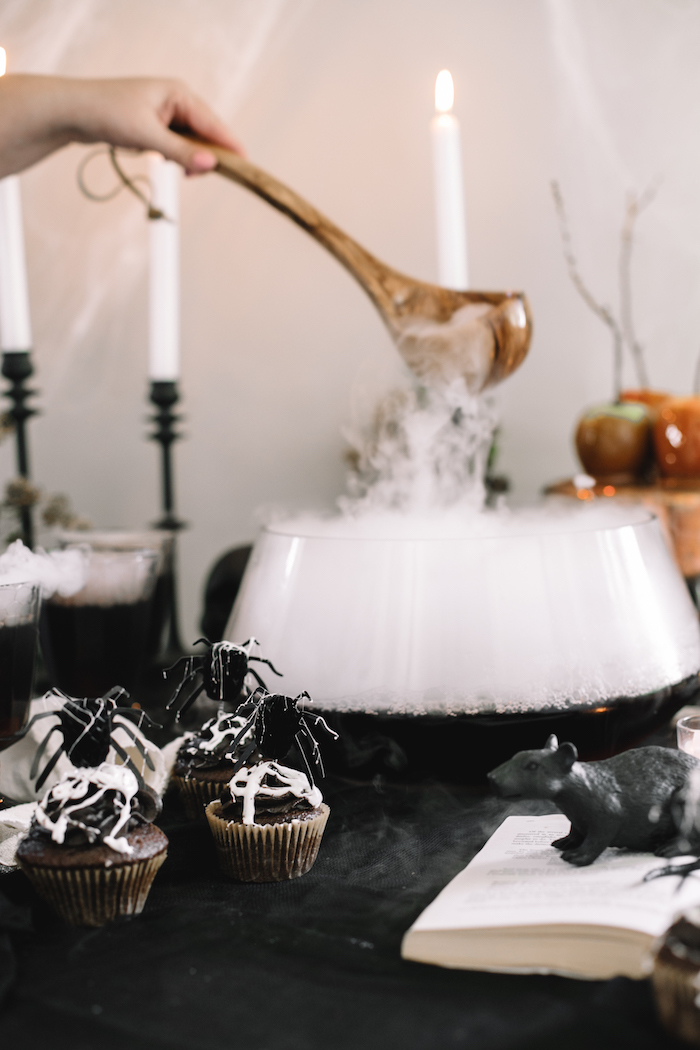 The Best, Spooky Halloween Buffet Set Up