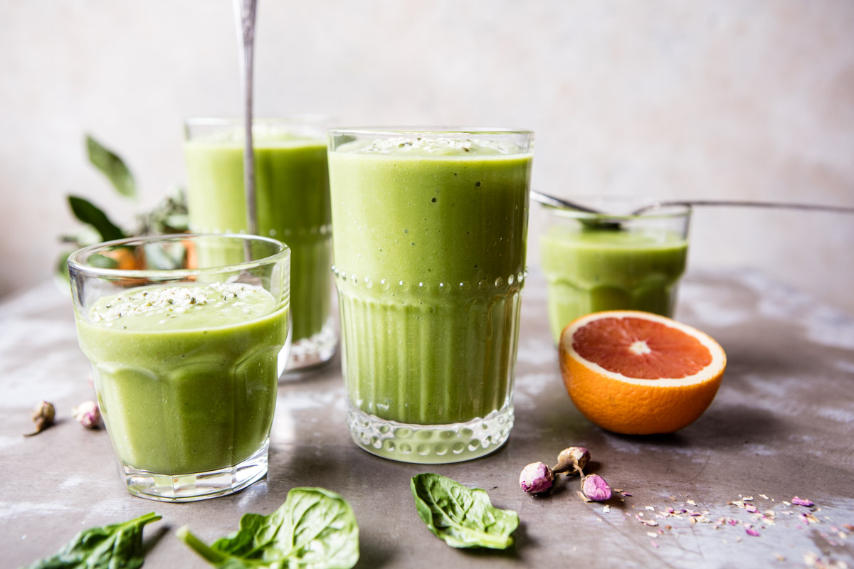 Healthy Tropical Green Smoothie Recipe
