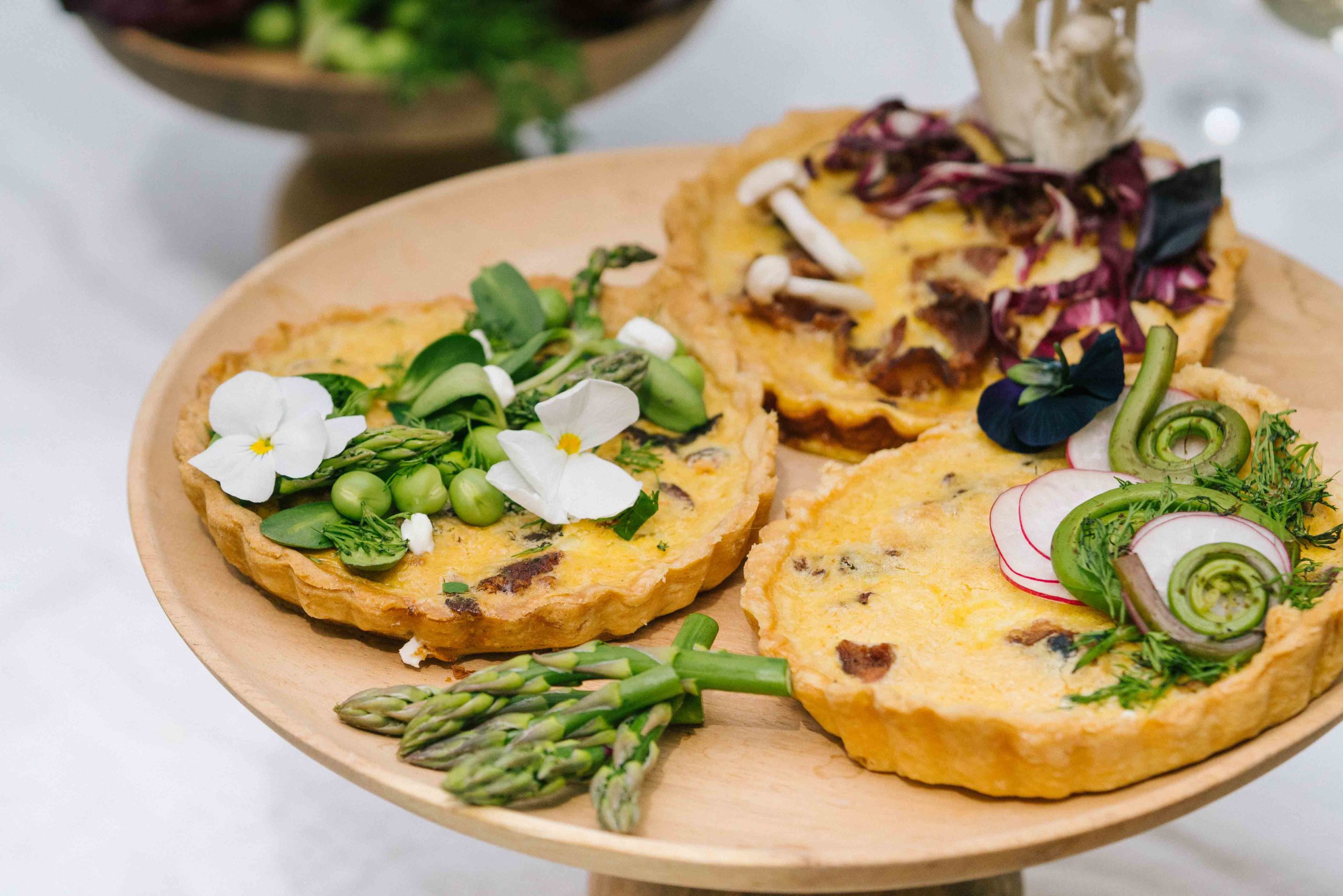 Mini Spring Quiches for Your Next Brunch