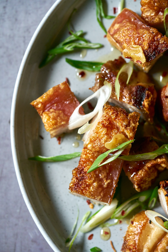 Oven Roasted Spiced Pork Belly | The Inspired Home