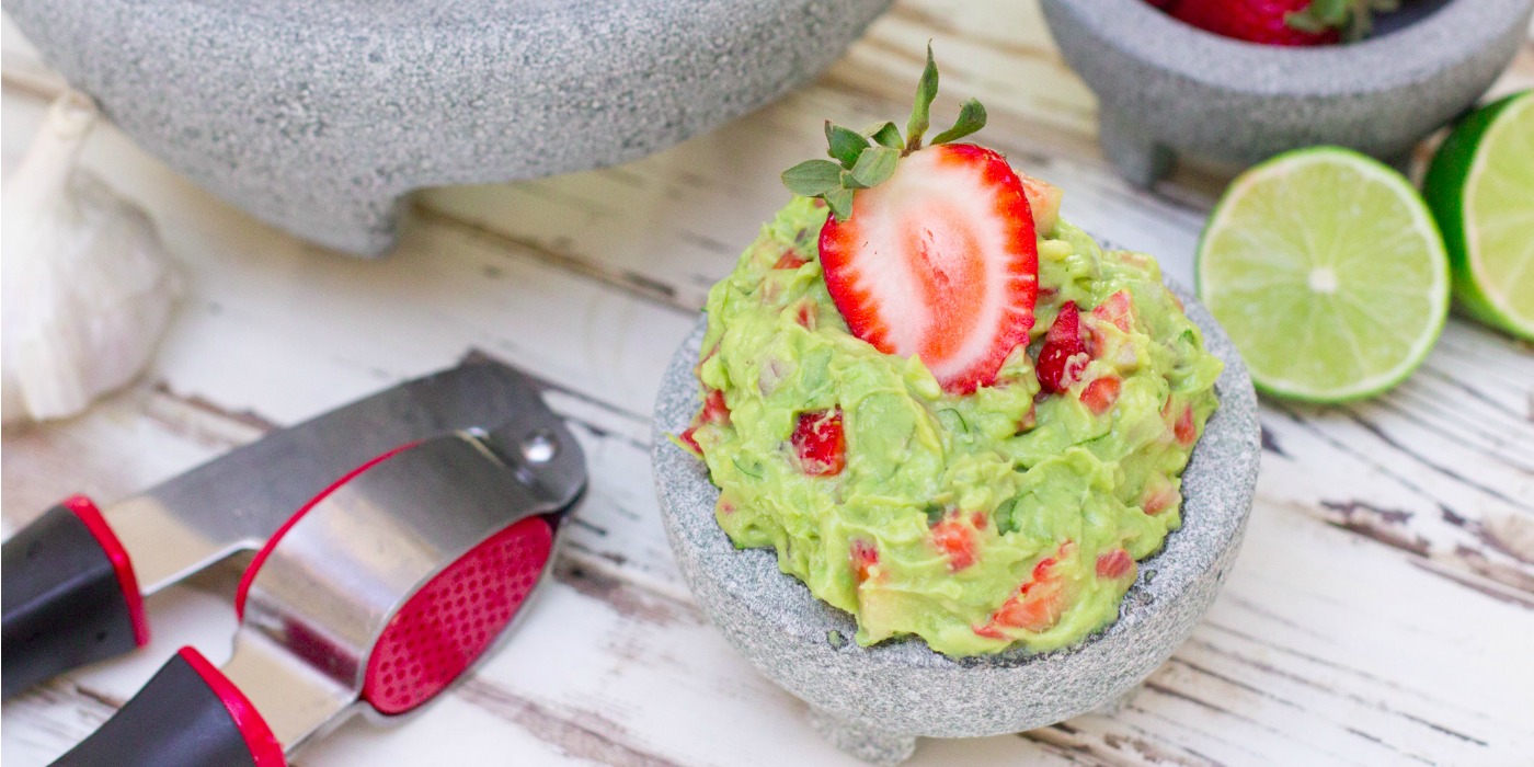 Avocado & Strawberry Guacamole