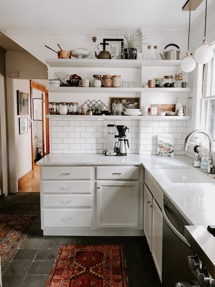 New Kitchen Shelf - Simply Organized