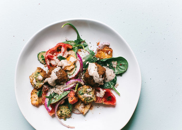 Molly Yeh’s Falafel Fattoush Salad