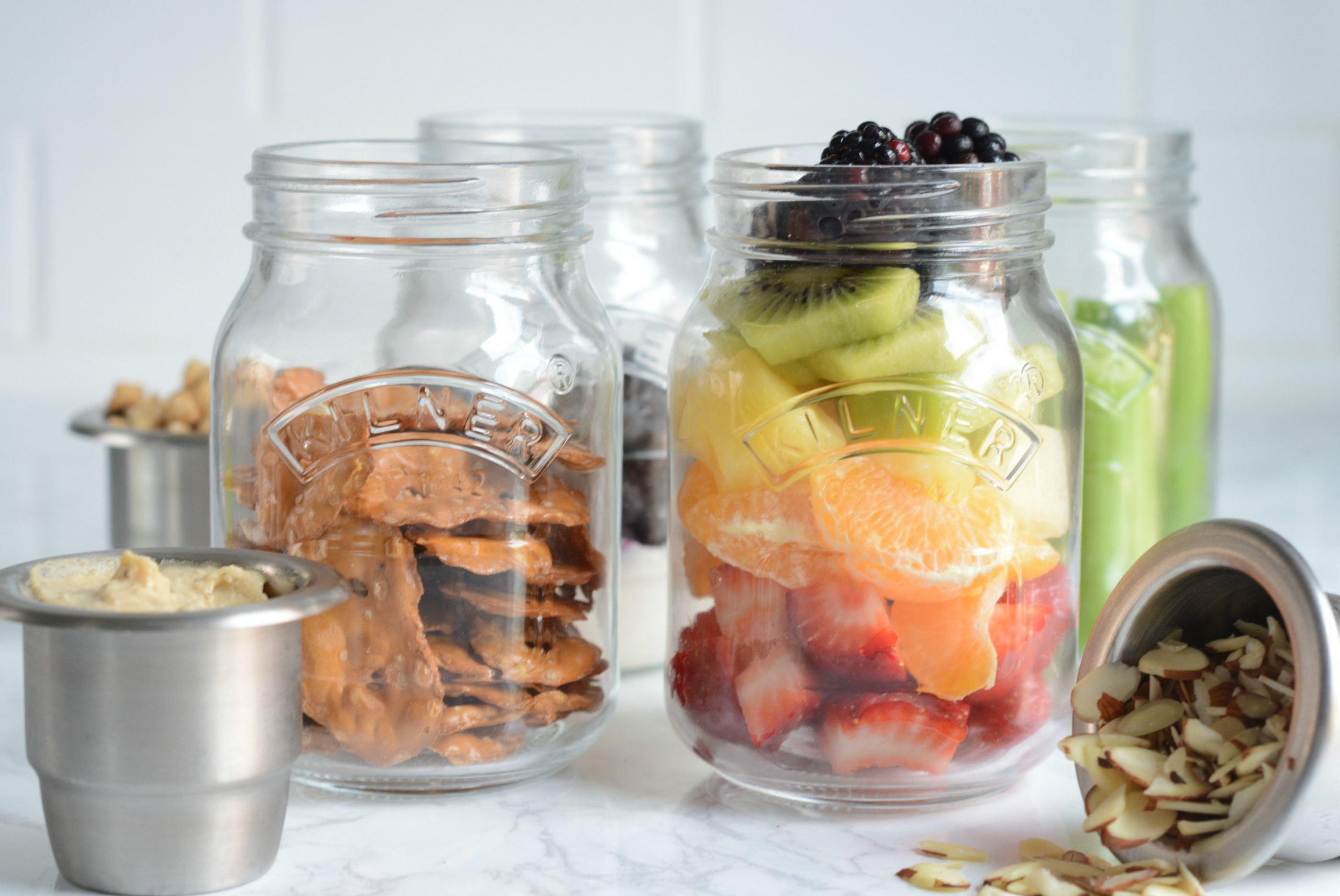 Cottage Cheese Snack Jar