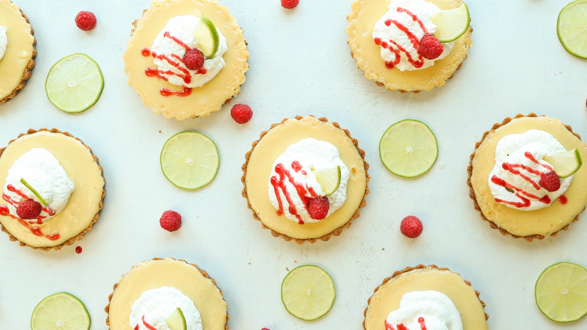 Homemade Mini Key Lime Pies