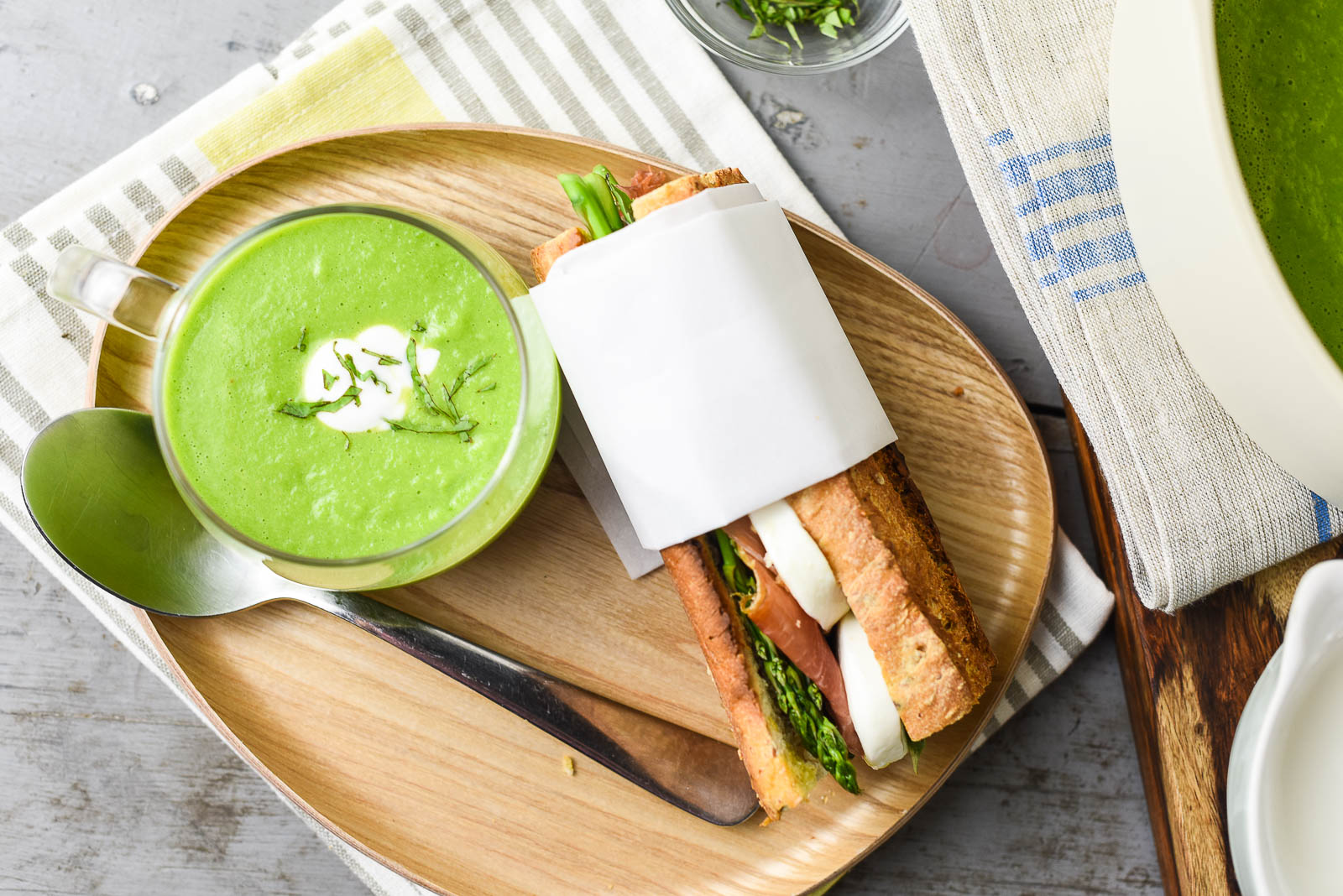 Spring Pea and Basil Soup Recipe