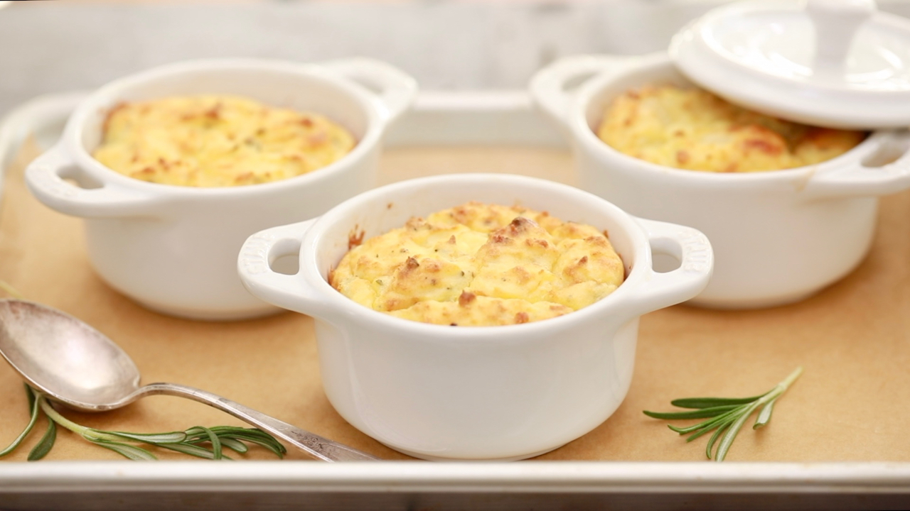 Potato & Rosemary Soufflé Recipe