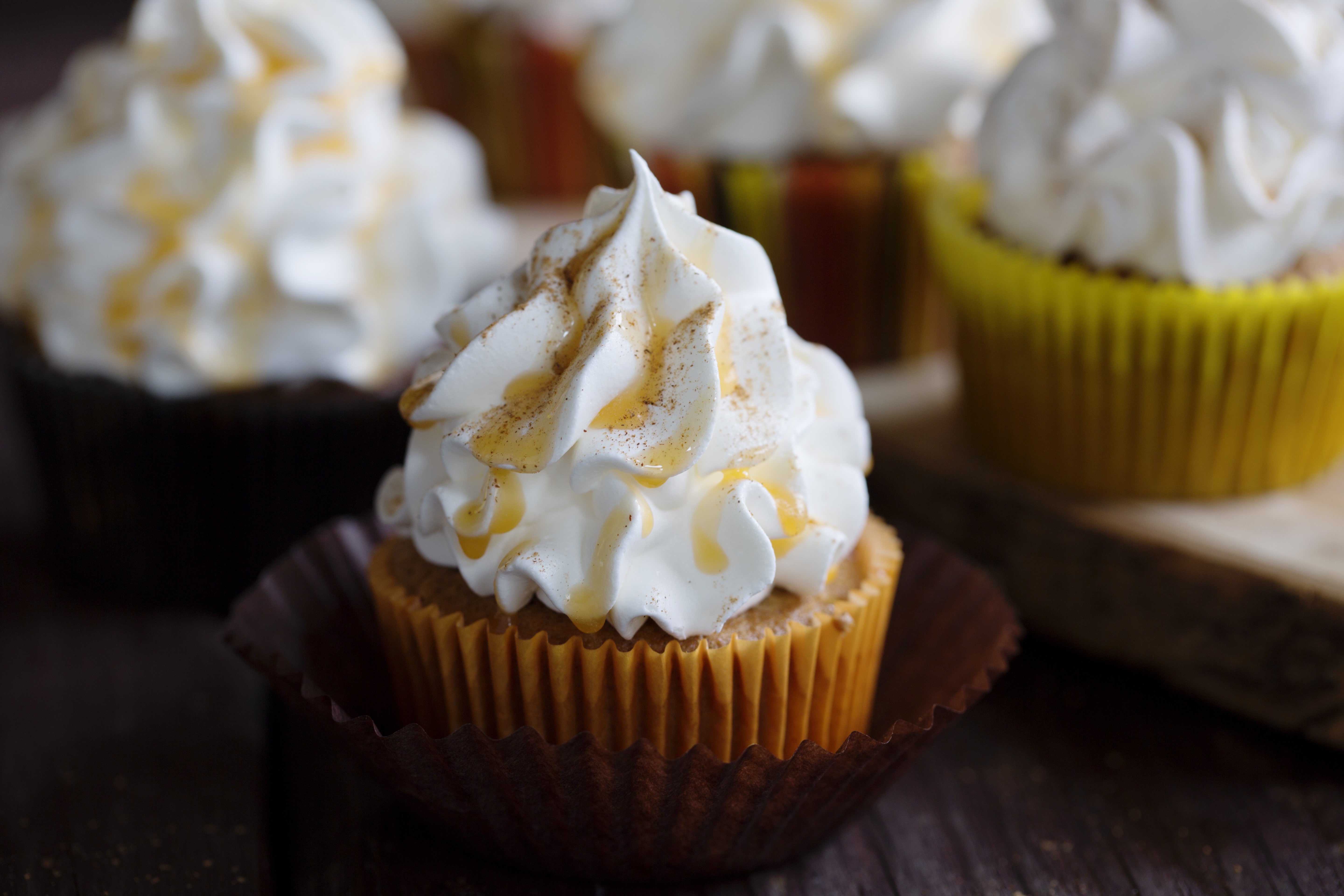 Pumpkin Spice Latte Cupcakes