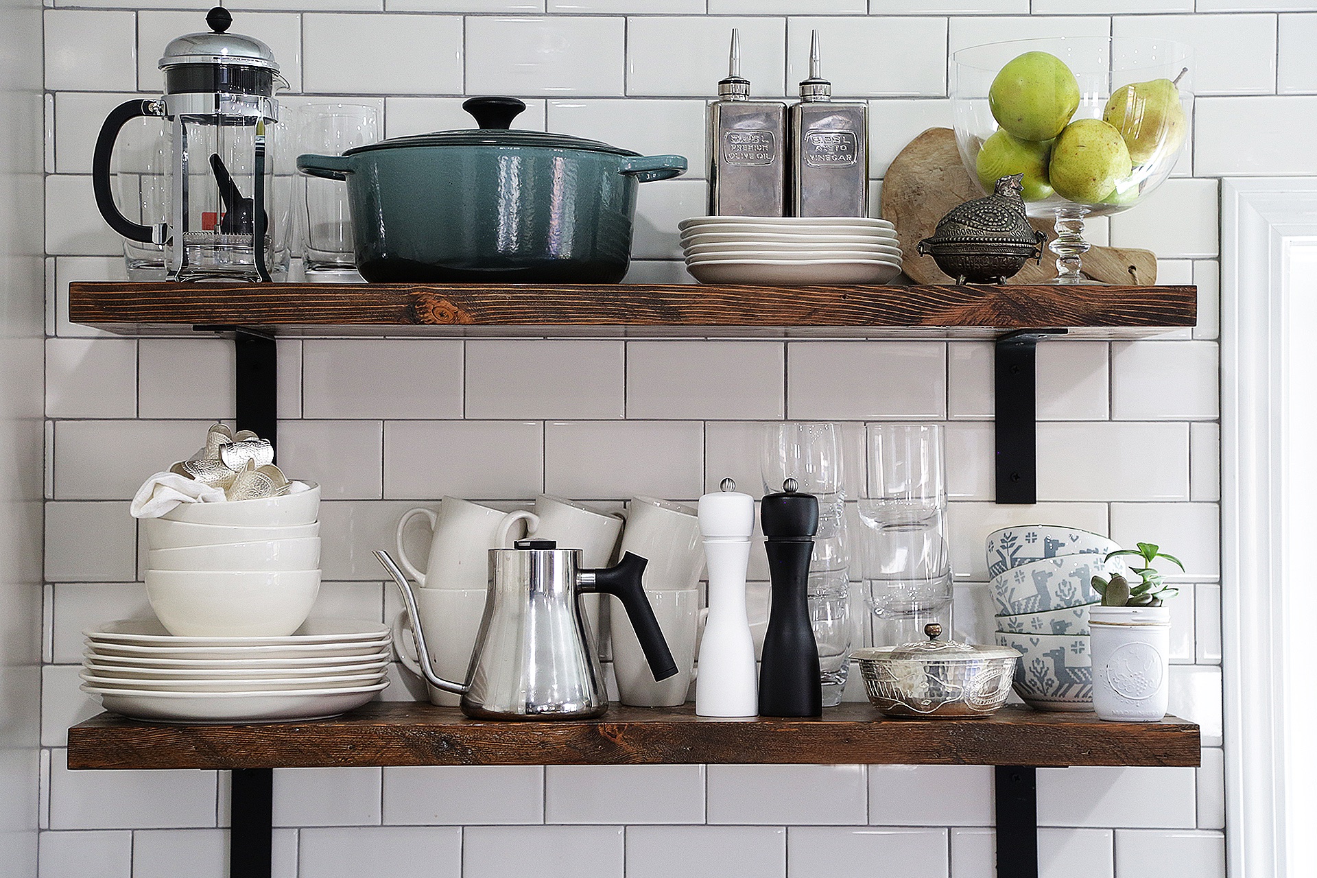 Decorating Exposed Shelving: A Marriage of Style and Function