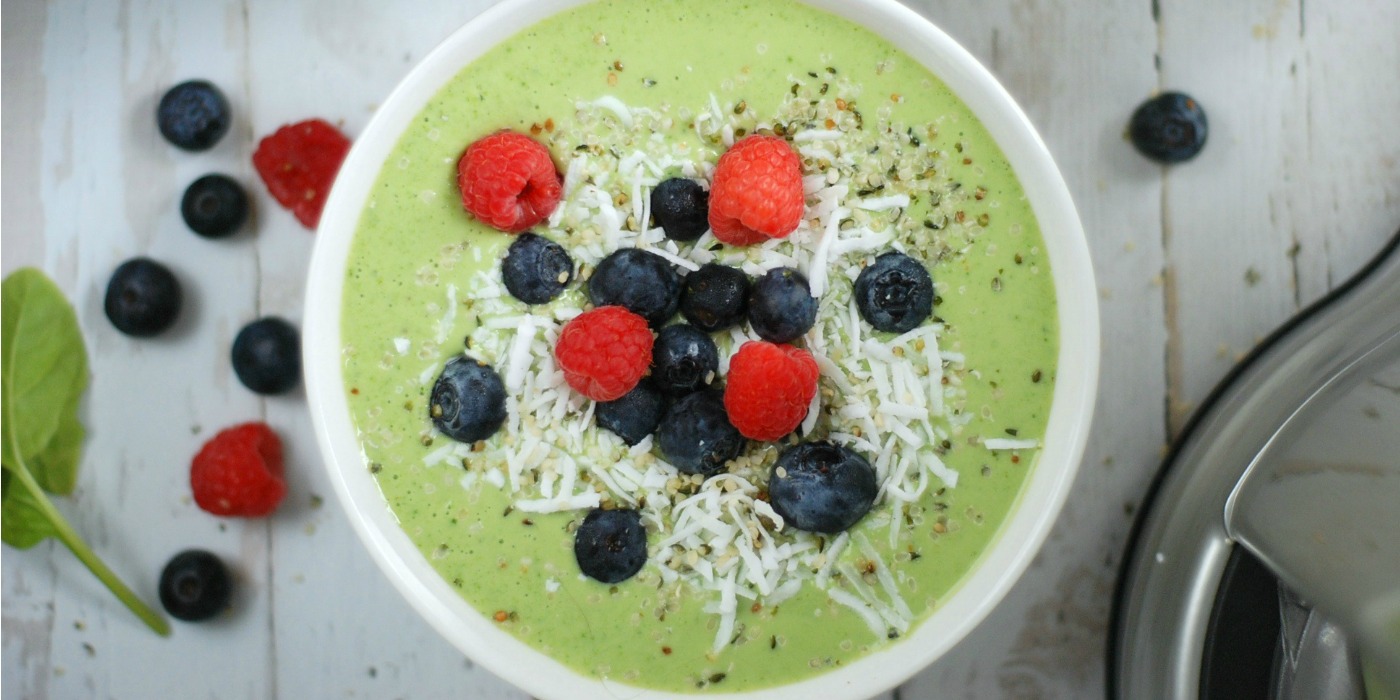 Tropical Green Smoothie Bowl Recipe