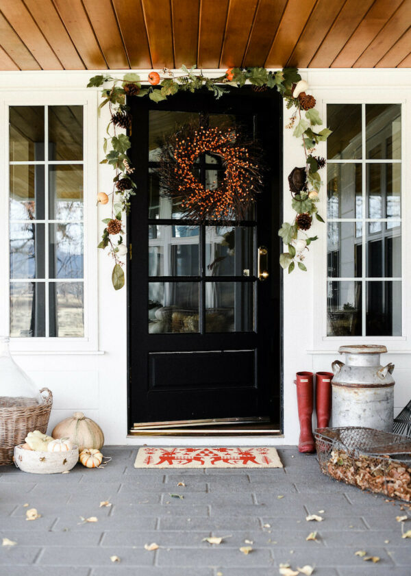 3 Ways to Dress Up Your Porch This Thanksgiving | The Inspired Home