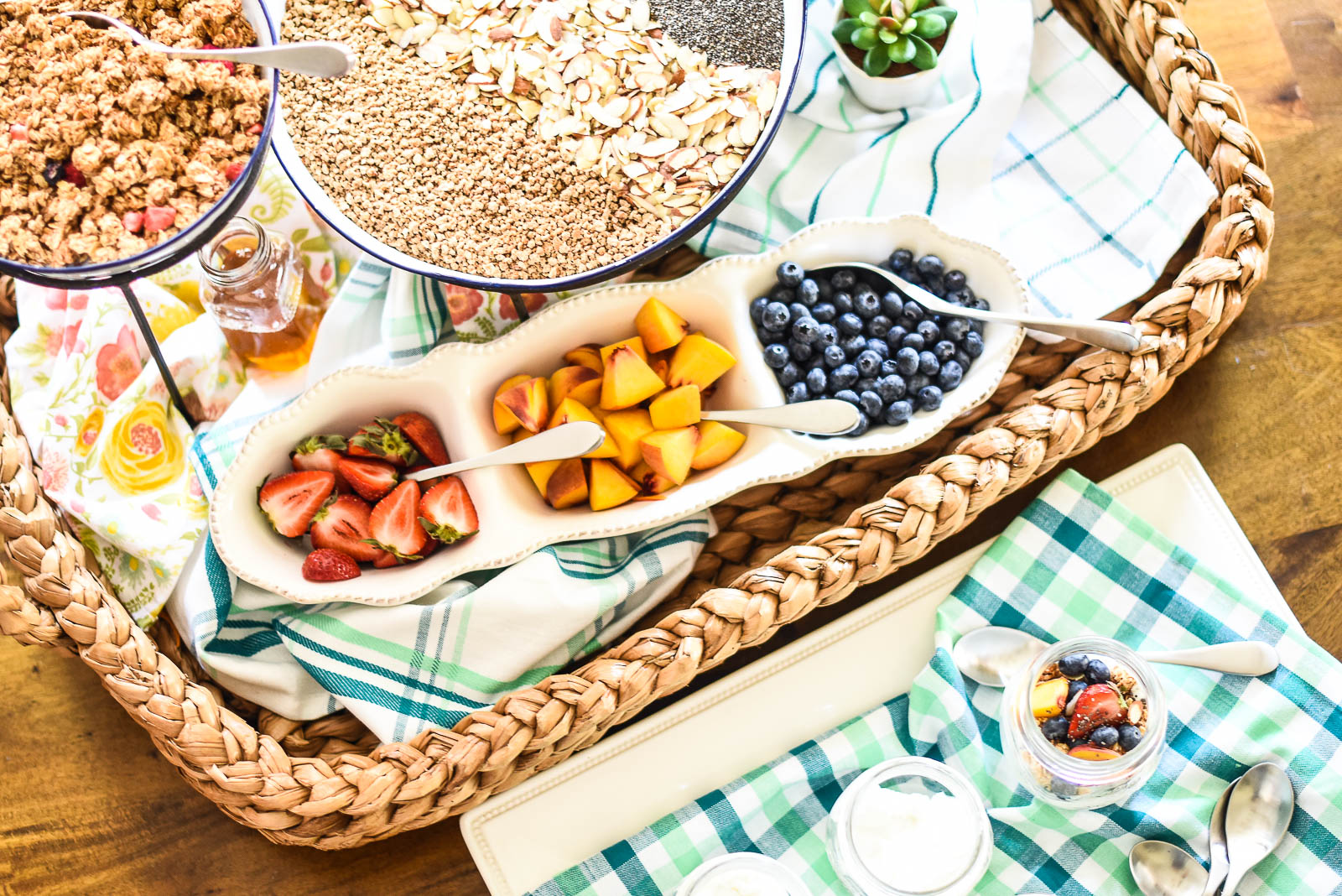 A Yogurt Parfait Breakfast Bar Your Kids Will Love