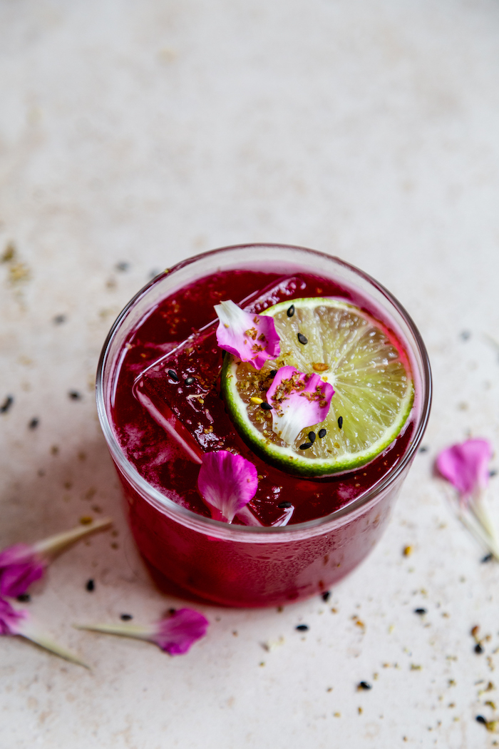 Beet Cocktails with Tequila & Za’atar