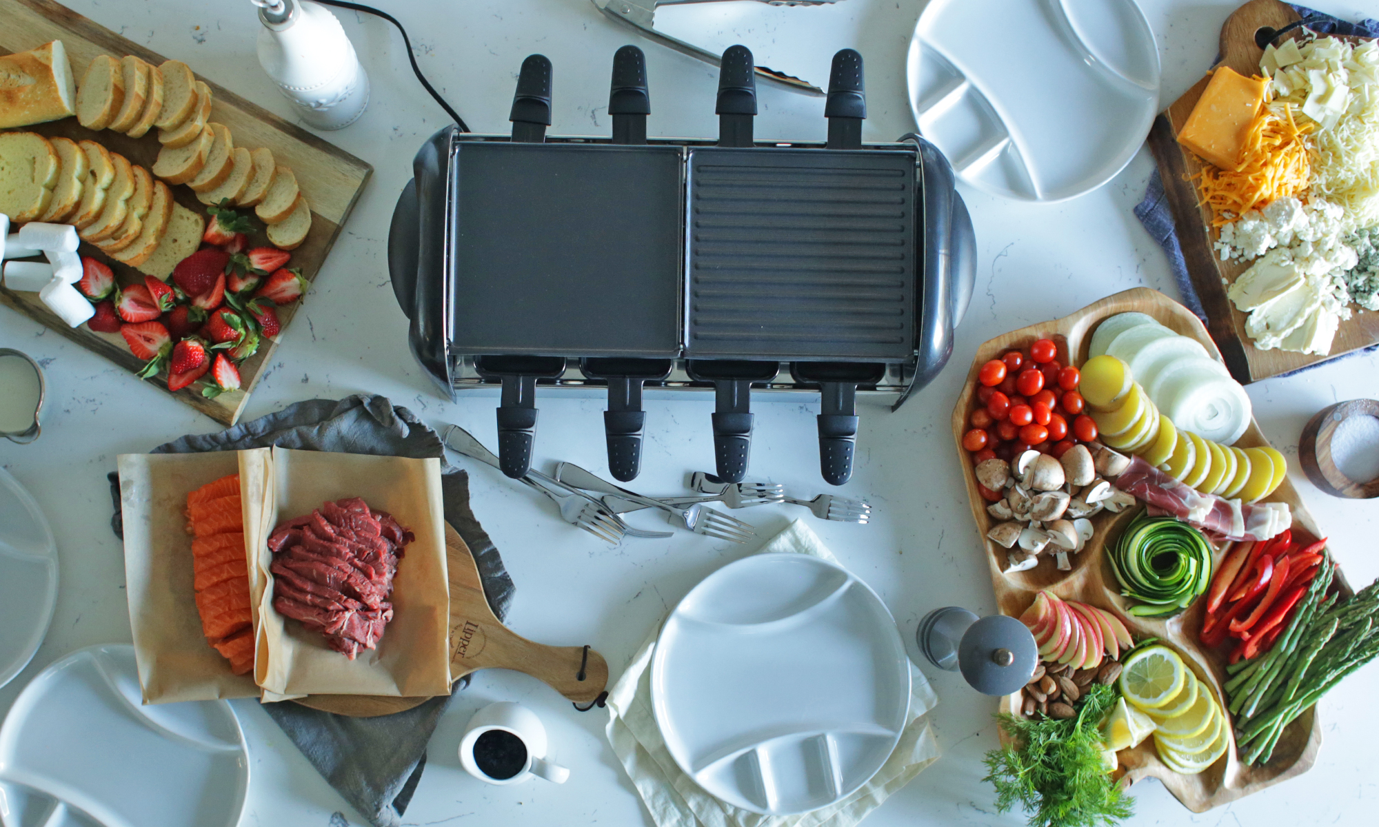 Everything you need for a successful & original raclette party - Urbaine  City