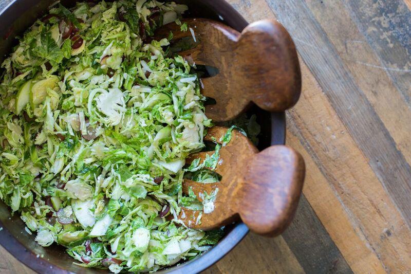 Shaved Brussels Sprout Salad