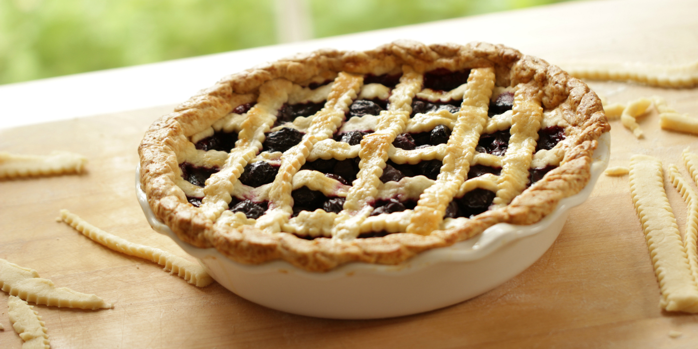 Easy Blueberry Pie Recipe - She Wears Many Hats