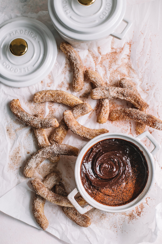 Air Fryer Pumpkin Spice Churros