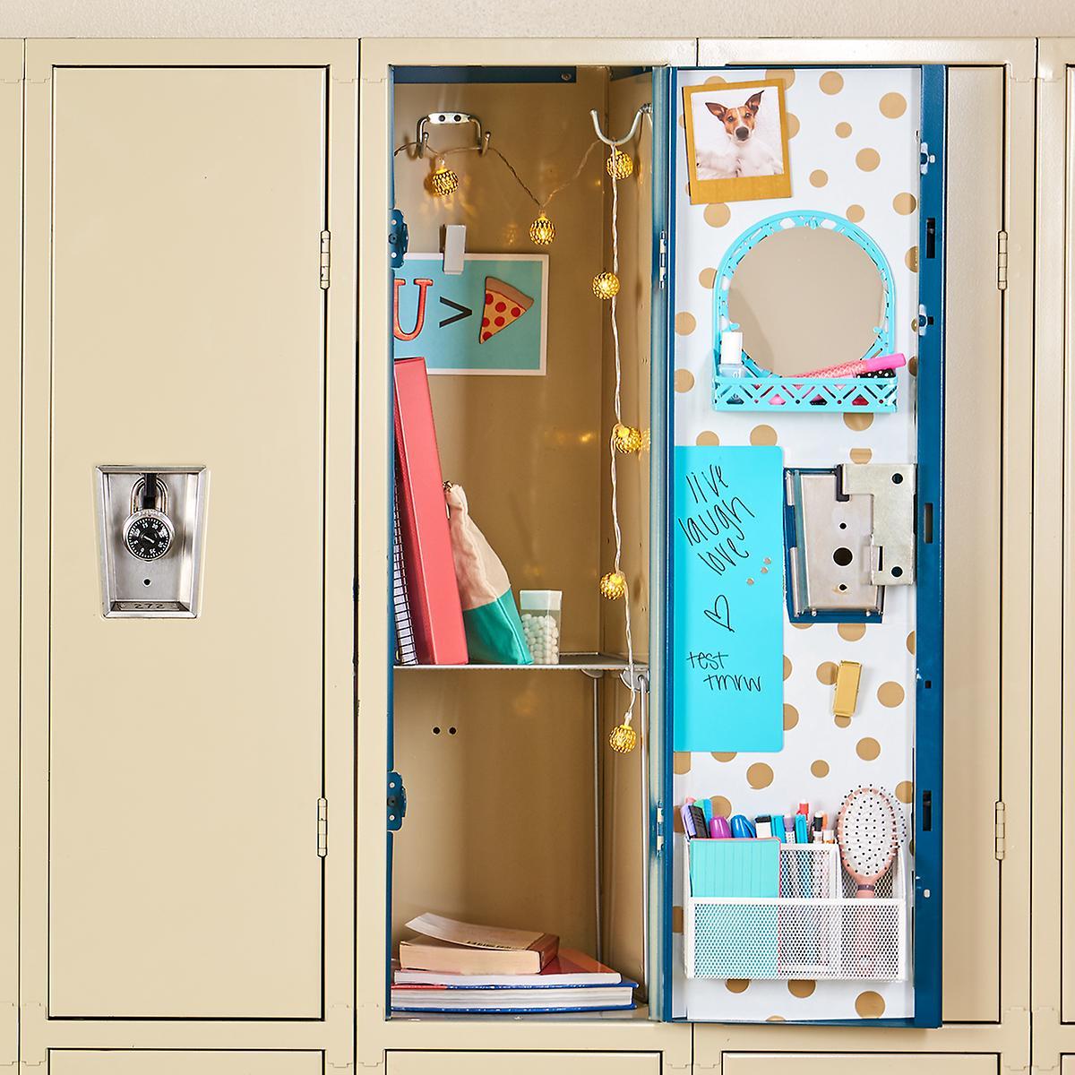 12 Ways to Have the Coolest Locker in the Hallway | Deborah ...