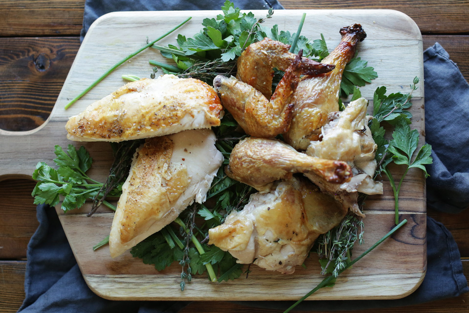 How To: Truss, Roast and Carve a Whole Chicken