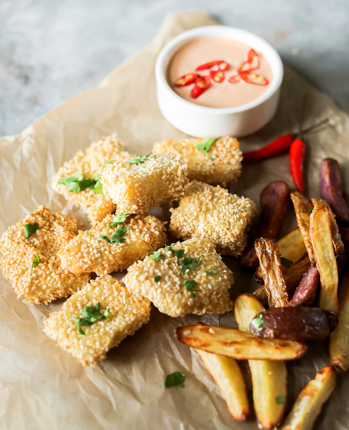 Frites et nuggets - Recette EASY FRY & GRILL 2 in 1 XXL