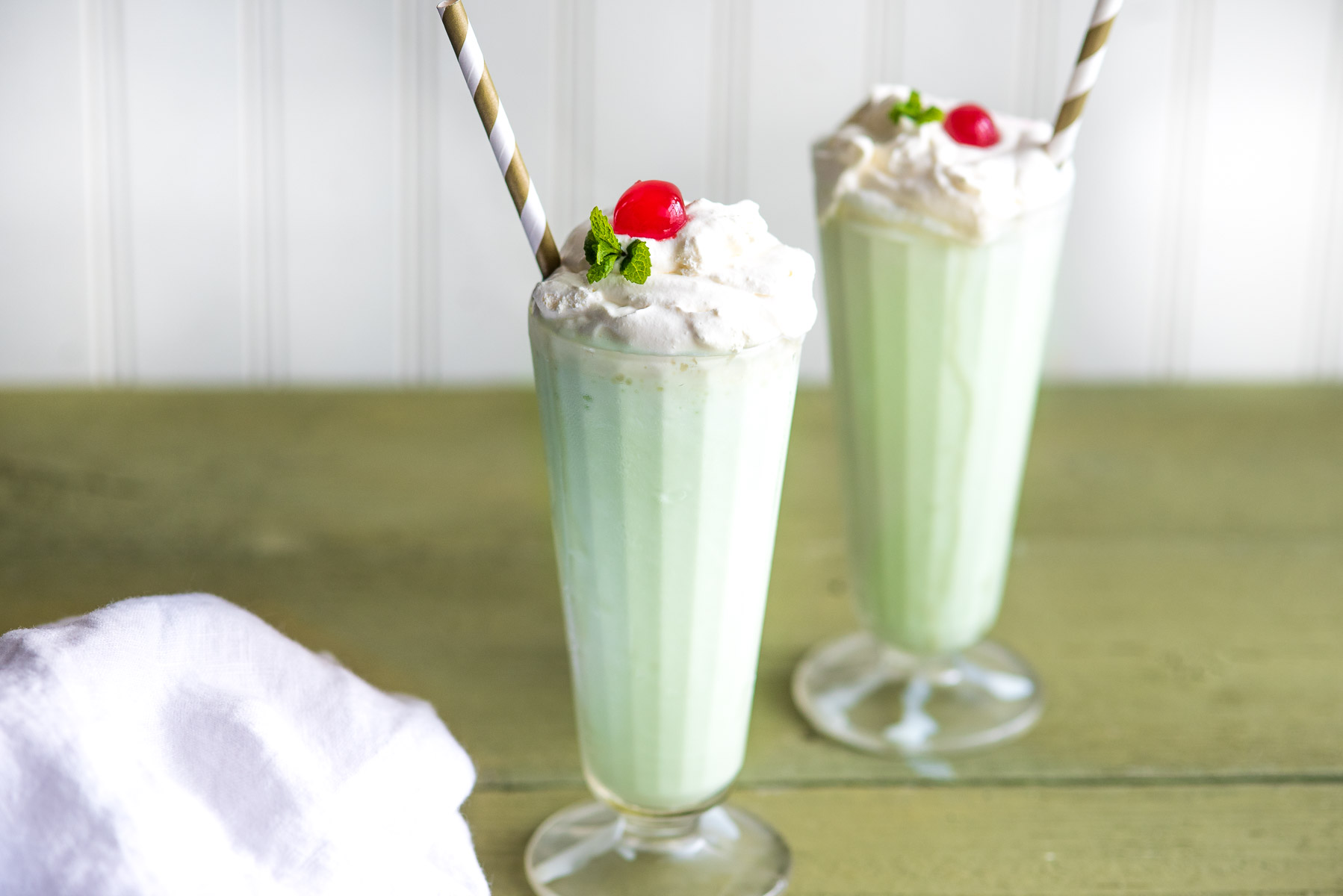 Homemade Shamrock Shake Recipe