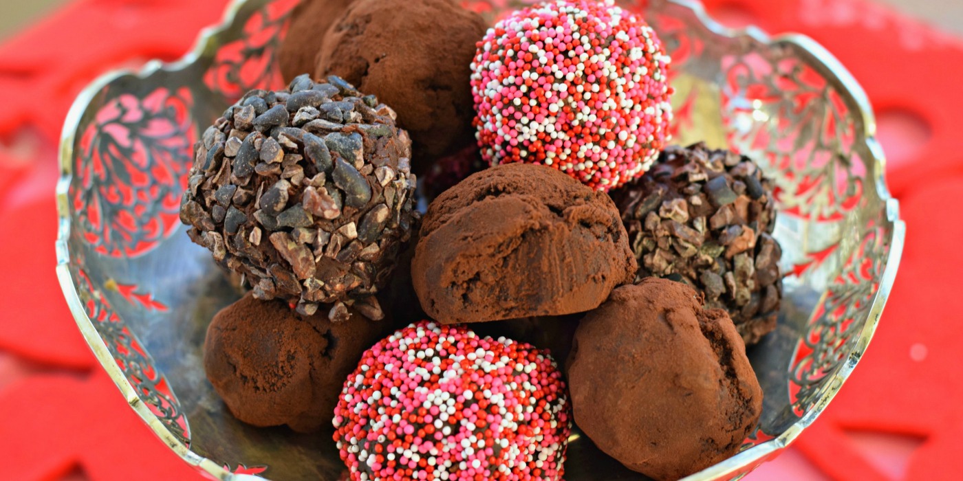 Homemade Chocolate Raspberry Truffles