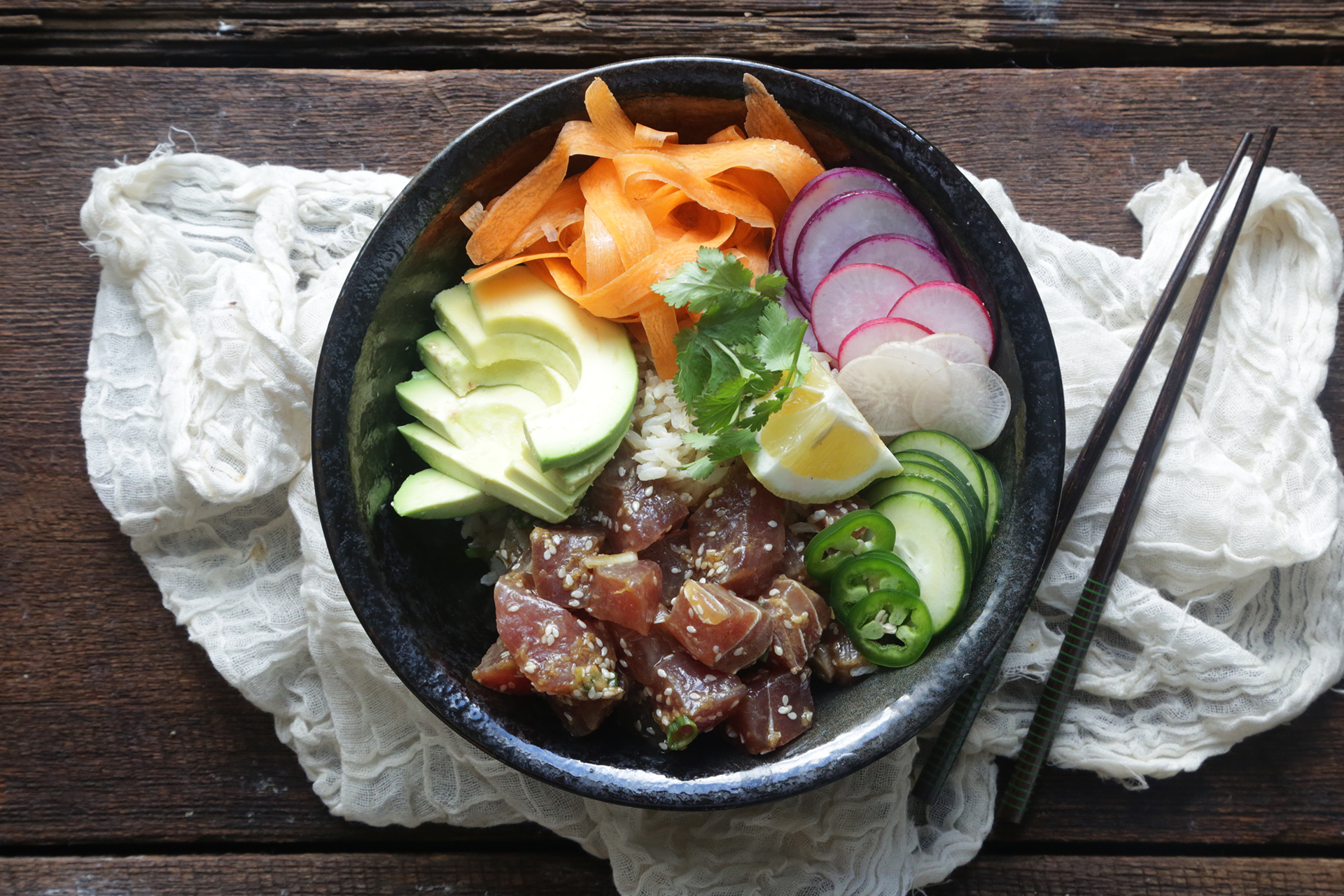 Simply & Tasty Tuna Poké Bowl Recipe