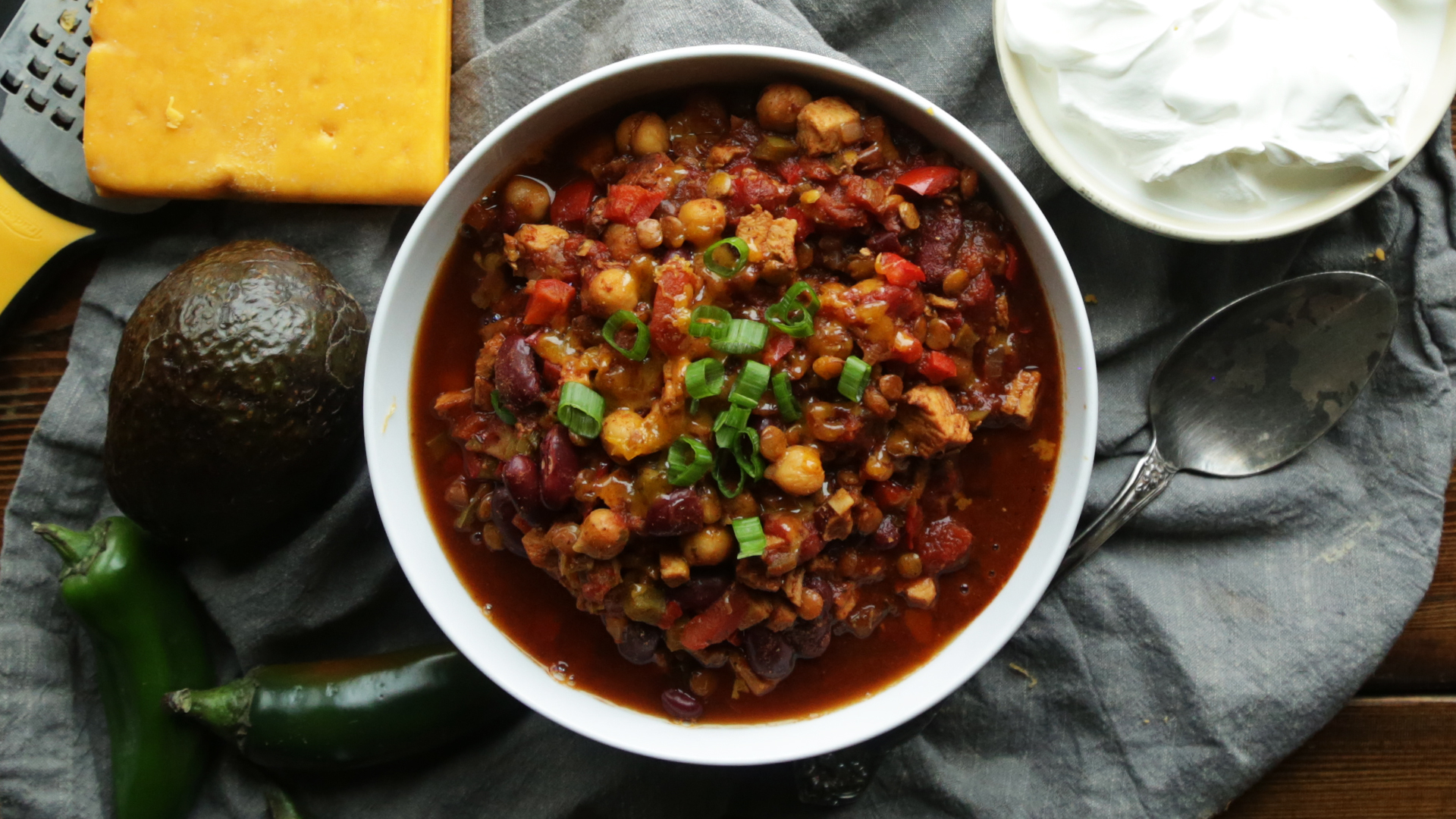 Leftover Turkey Chili