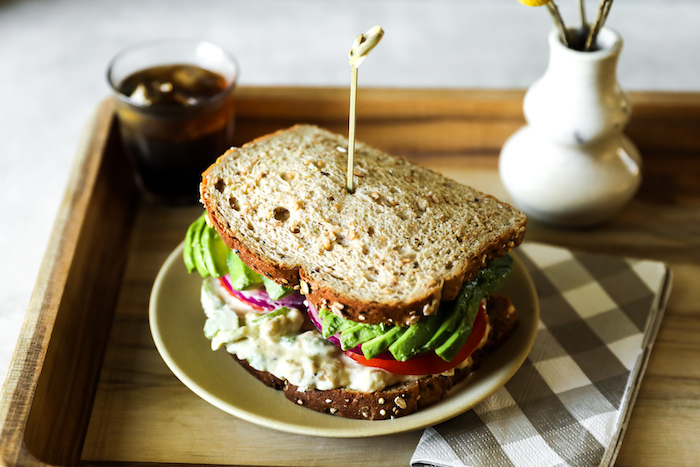 Vegan Chickpea Salad Sandwich