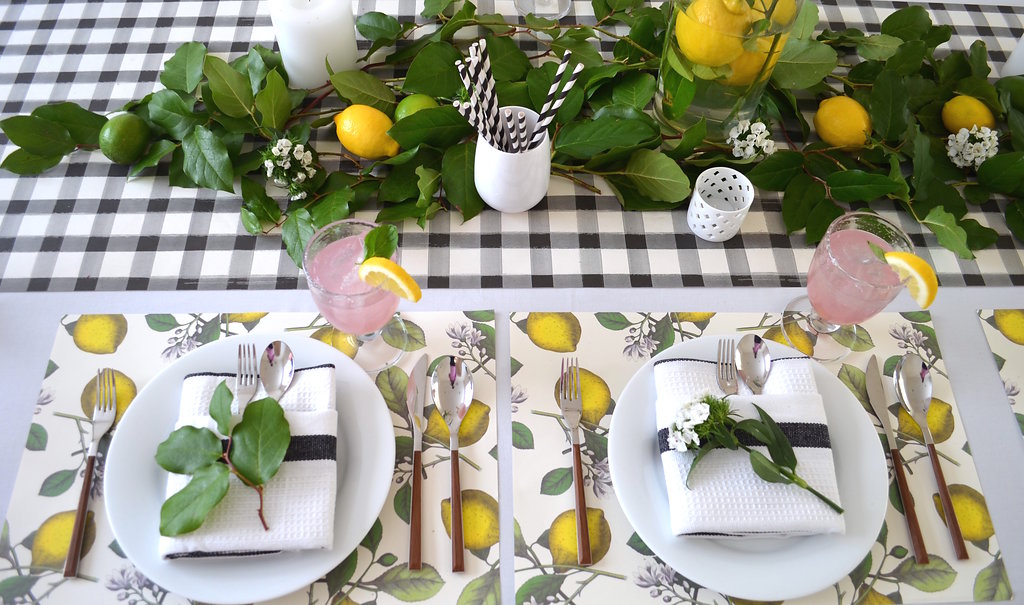 Set a Lemon-Infused Tablescape for Spring | Deborah Shearer | The ...