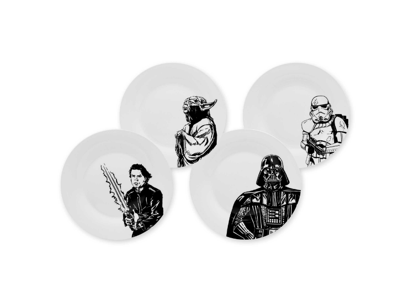 Star wars hotsell ceramic plates